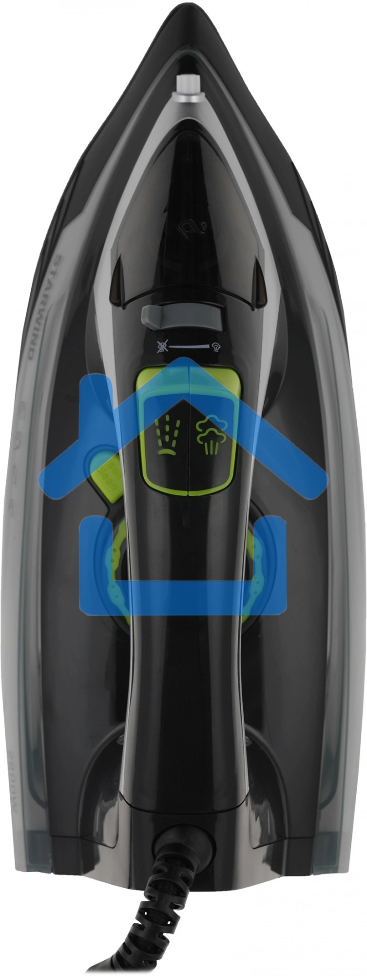 Утюг Starwind SIR2845 2800Вт черный/серебристый