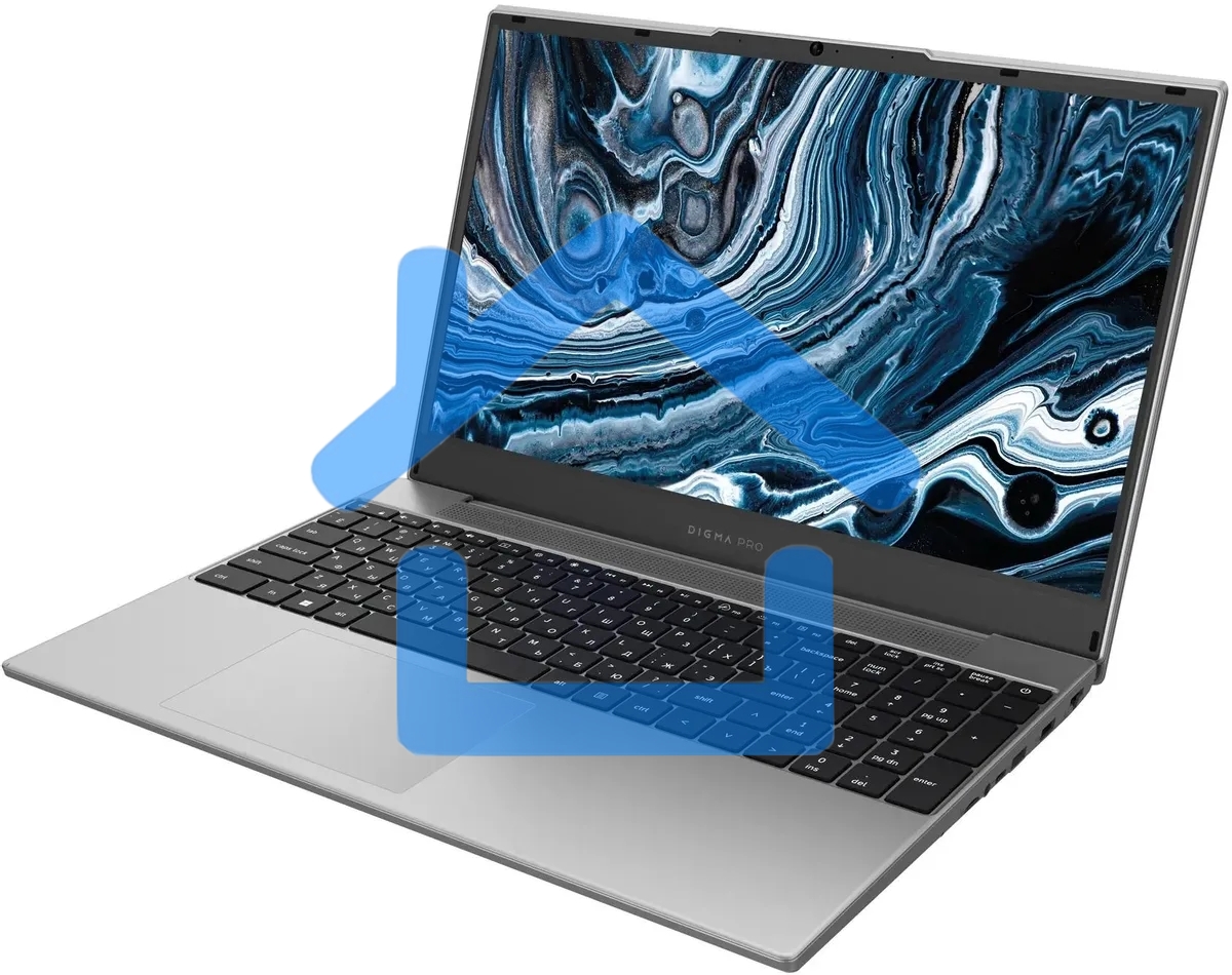 Ноутбук Digma Pro Breve серебристый DN15R5-ADXW09 Ryzen 5 7430U 16Gb SSD 512Gb AMD Radeon 15.6