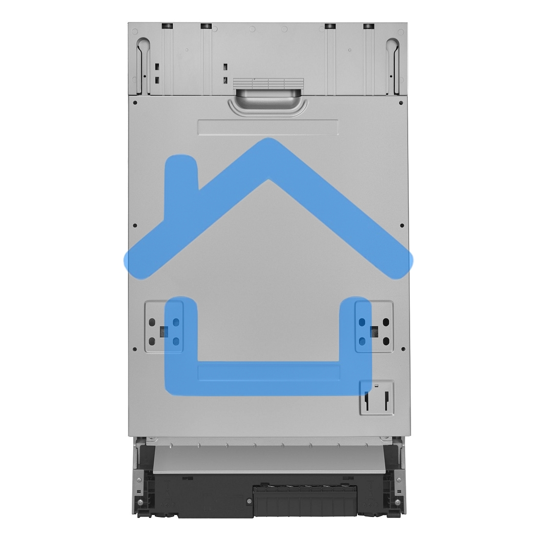 Встраиваемая посудомоечная машина HOMSAIR DW44L-2, серебристый, 44.8 см, 9 компл., 49 дБ, класс A++