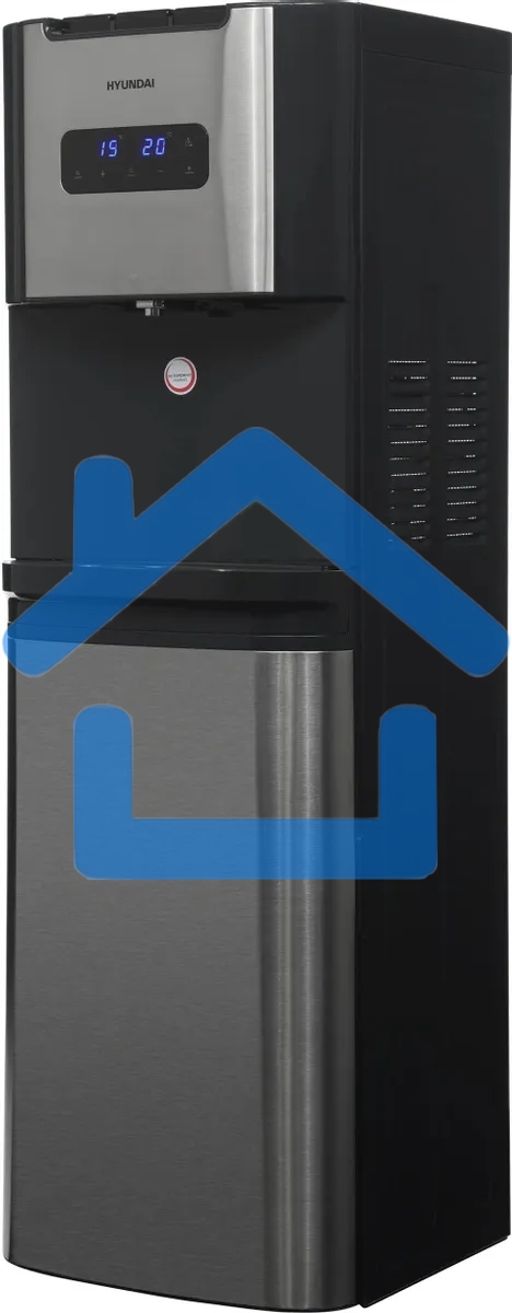 Кулер Hyundai AquaTouch UV H-WD7625C напольный компрессорный графитовый