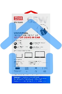 Автомобильный универсальный адаптер для ноутбуков на 65Ватт/ NB Adapter STM SLU65, 65W, Car adapter