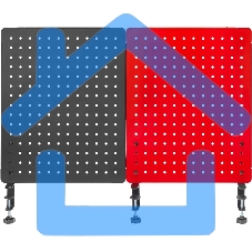 Органайзер Cactus CS-PEGb-RDBK черный/красный