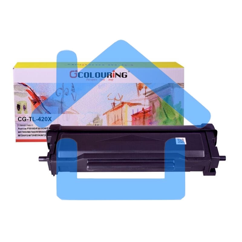 Картридж Colouring CG-TL-420X черный (6000 стр) для Pantum P3010D/P3010DW/P3300DN/P3300DW/M6700D/M6700DW/M6800FDW/M7100DN/M7100DW/M7200FD/M7200FDN/M7200FDW/M7300FDN/M7300FDW