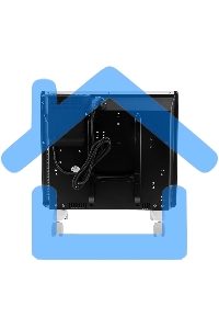 Конвектор гибридный Denzel HybridX-1000 белый, 1000 Вт, 20 м2, термостат, дисплей