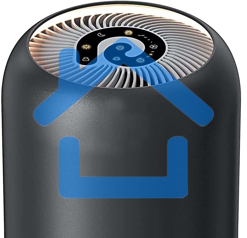 Очиститель воздуха Neoclima NP170SB, 35Вт, 170 м3/ч, с дисплеем-спиралью, черный