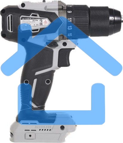 Дрель-шуруповерт аккумуляторная INTERSKOL DA-13/36V 50