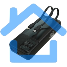 Портативный аккумулятор More choice (4620202550620) PB55-20 с кабелем 1USB 3.0A 22.5W PD - 20000mAh черный