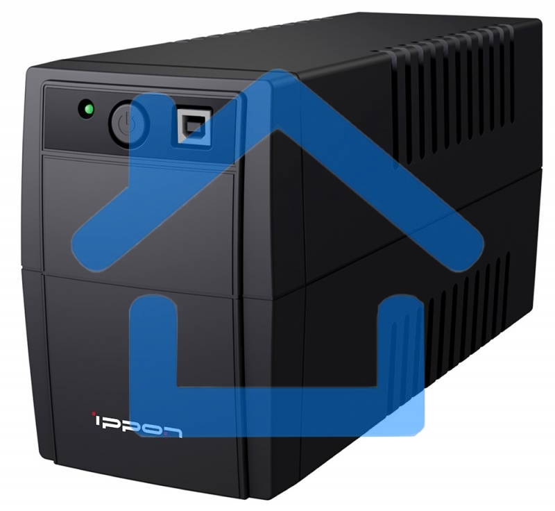 Источник бесперебойного питания Ippon Back Basic 1050 Euro 600Вт 1050ВА черный