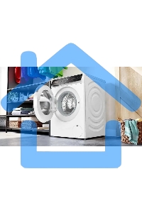 Стиральная машина Bosch Serie 8 WGB256A0ME белый, загрузка фронтальная 10 кг, 1600 об/мин., класс: А