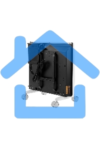 Конвектор гибридный Denzel HybridX-1000 белый, 1000 Вт, 20 м2, термостат, дисплей