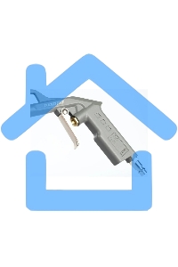 Пистолет пескоструйный для пневмоинструмента Patriot GH 166B 300л/мин 2м серый