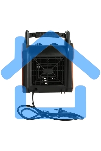 Тепловентилятор Sturm! FH2034CQ, черный/оранжевый, 2000 Вт, 20 м2, термостат