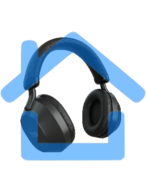 Наушники беспроводные накладные MORE CHOICE (4610196409523) HW55 черный