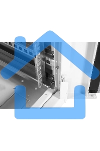 Шкаф телекоммуникационный напольный ЭКОНОМ 18U (600 × 800) дверь стекло, дверь металл