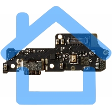 Шлейф с разъемом зарядки для Xiaomi Redmi 10C