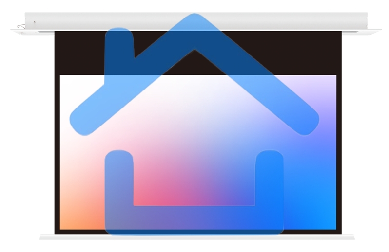 Встраиваемый экран с электроприводом Lumien Master Recessed Control 254х408 см (раб.область 224x398 см) (180