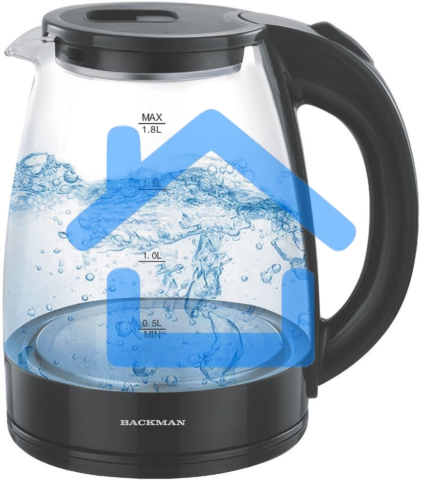 Электрочайник BACKMAN BM-TEA 725 1,8 л, 2200 Вт