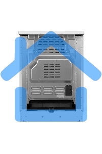 Плита электрическая Maunfeld MEC67CW08TD белый, конфорок 4 шт, духовка 59 л, 60 см x 85 см x 60 см