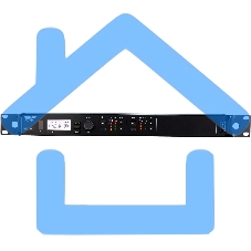 Приемник SHURE ULXD4DE=-G51 двухканальный цифровой 470 - 534 МГц