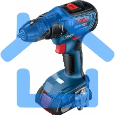 Дрель-шуруповерт Bosch GSR 18V-50 + L, Аккумуляторная, 18В, 2 АКБ, Кейс