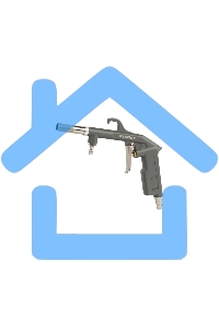 Пистолет пескоструйный для пневмоинструмента Patriot GH 166B 300л/мин 2м серый