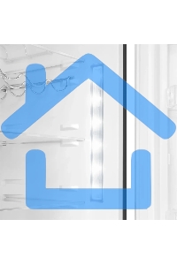 Холодильник Maunfeld MFF200NFWE белый, двухкамерный, 271/106 л, морозилка снизу, Total No Frost