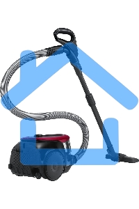 Пылесос Samsung SC18M21C0VR красный, 380/1800 Вт, уборка сухая, пылесборник контейнер 1.5 л