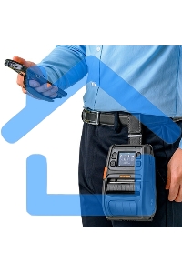 Принтер этикеток мобильный Bixolon XM7-30, 203 dpi, 127 мм/сек, USB, RS-232 (COM порт, Serial), Bluetooth, черный