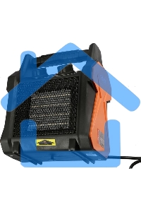 Тепловентилятор Sturm! FH2034CQ, черный/оранжевый, 2000 Вт, 20 м2, термостат