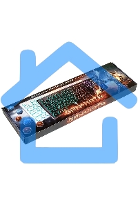 Клавиатура Dialog Gan-Kata KGK-16U BLACK - игровая с RGb-подсветкой, USB, черная