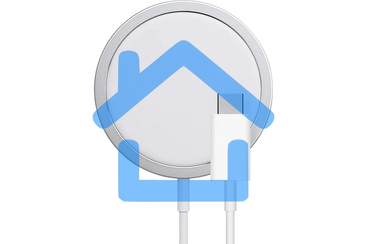 Беспроводное сетевое зарядное устройство Qumo Qi15w (Charger 0046) c поддержкой MagSafe для iPhone