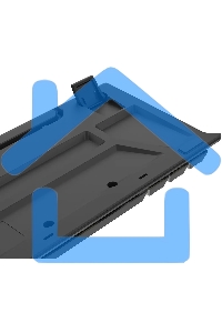 Клавиатура проводная A4Tech Fstyler FS100 Neon, USB, черный