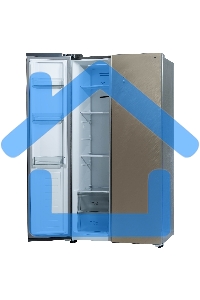 Холодильник Бирюса SBS 541 TGG текстурированное бежевое стекло двухкамерный 343/198 л морозилка слева, NoFrost, Side-by-side