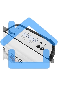 Конвектор гибридный Denzel HybridX-1000 белый, 1000 Вт, 20 м2, термостат, дисплей