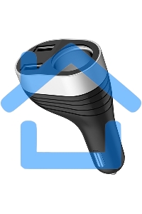 Автомобильная зарядка HOCO Z29 Regal, 2xUSB + прикуриватель, 3.1A, 96W, черный