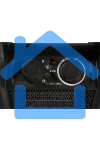 Тепловентилятор Sturm! FH2034CQ, черный/оранжевый, 2000 Вт, 20 м2, термостат