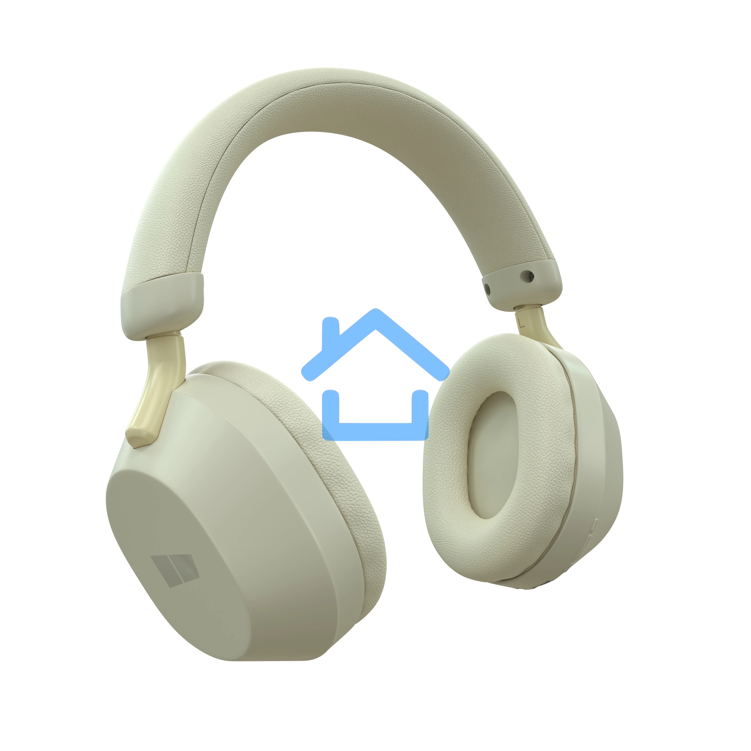 Наушники беспроводные накладные MORE CHOICE (4610196409554) HW55 Milky
