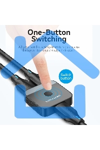 Переключатель - разветвитель Vention HDMI v2.0 4K двунаправленный 2x1/1x2