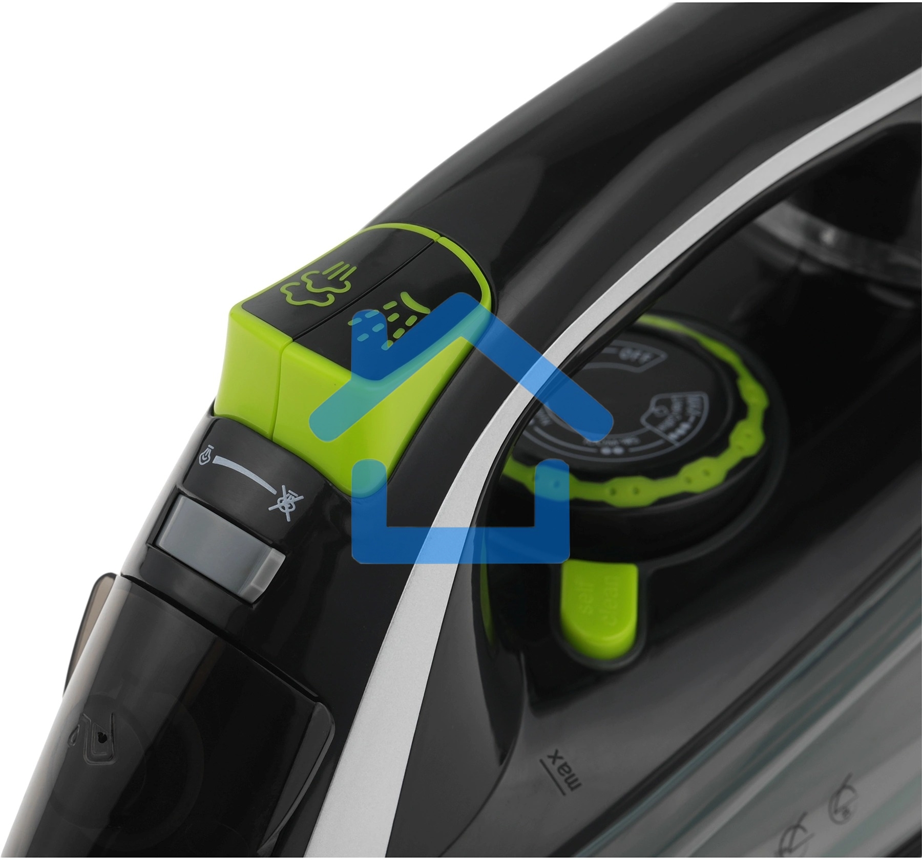 Утюг Starwind SIR2845 2800Вт черный/серебристый