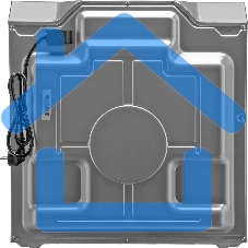 Духовой шкаф электрический встраиваемый Hyundai HEO 6772 WG белый