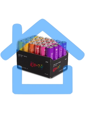 Батарея CUKTECH AAA rainbow alkaline 24 pellet