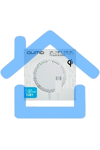Беспроводное сетевое зарядное устройство Qumo Qi15w (Charger 0046) c поддержкой MagSafe для iPhone