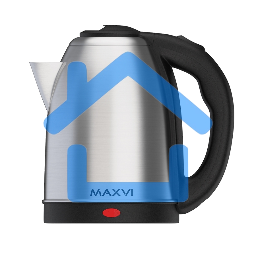 Чайник электрический MAXVI KE2021S silver-black