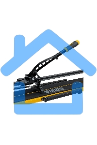 Плиткорез рельсовый 1200х16мм, каретка на подш., стальная станина, усил. рукоятка-пенал Denzel