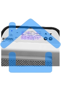 Конвектор гибридный Denzel HybridX-1000 белый, 1000 Вт, 20 м2, термостат, дисплей