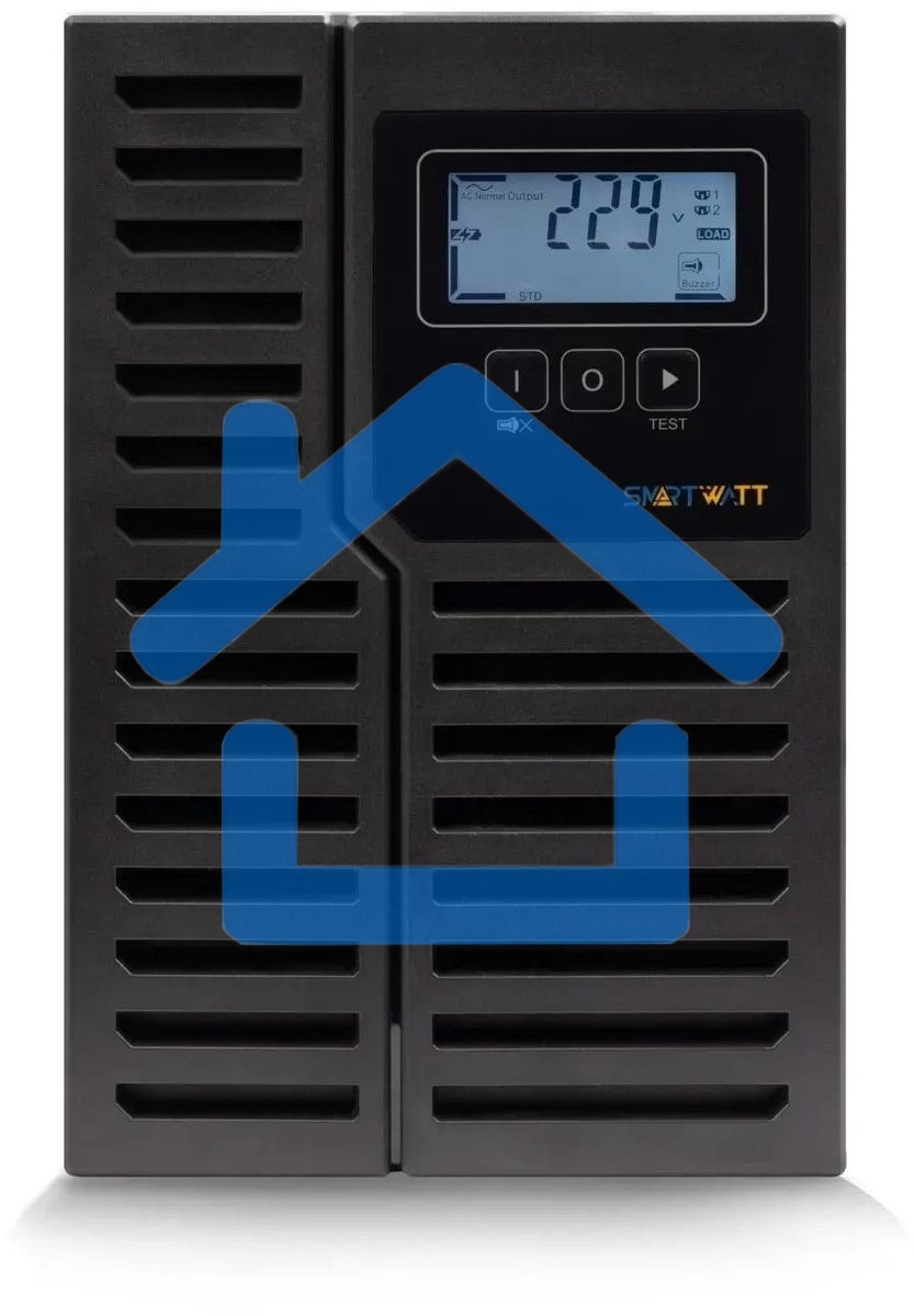 Источник бесперебойного питания Smartwatt XPERT COMBO 1kVA 900Вт 1000ВА черный