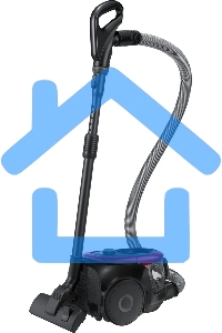 Пылесос Samsung SC18M21C0VR красный, 380/1800 Вт, уборка сухая, пылесборник контейнер 1.5 л