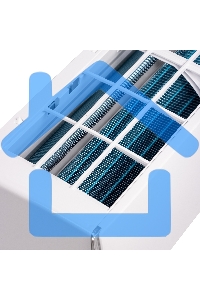 Блок внутренний мульти сплит-системы Shuft SFMS/I-12 HB FMI/N8/In/белый инвертор, 12000 BTU, 35 м², охлаждение, обогрев, осушение, белый