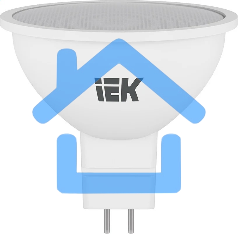 Лампа светодиодная IEK LLE-MR16-9-230-65-GU5 MR16 софит 9Вт 230В 6500К GU5.3