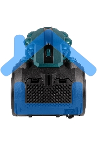 Пылесос BBK BV1505 черный/изумрудный, 350/2000 Вт, уборка сухая, пылесборник контейнер 2 л